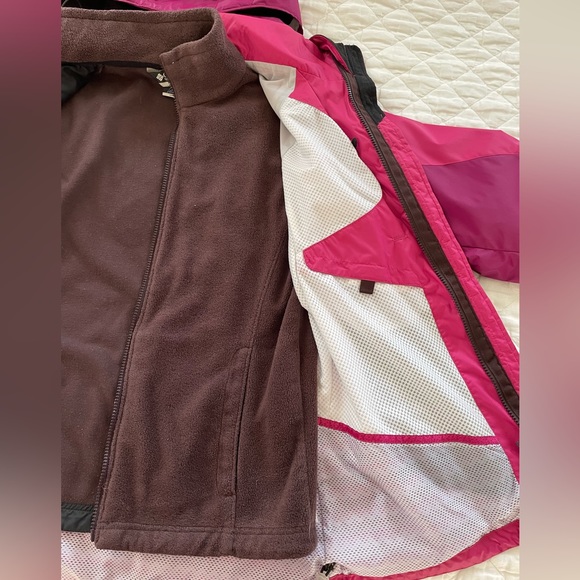 Women’s Columbia 3 in 1 Stormdry Fleece Interchange Jacket, medium - Picture 3 of 7